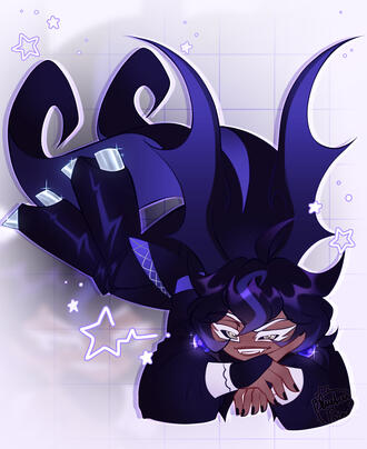 Dark Tanzanite Cookie Dark Tanzanite Cookie