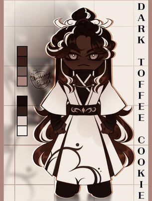 Dark Toffee Cookie